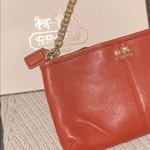 Coach Convertible Chain Strap Mini Bag